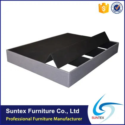 Simple Assembly Fabric Bed Frame Sleep Foundation