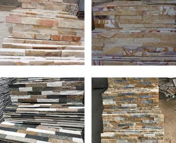 Cold Formed Steel Building Material Colorful Culture Stone