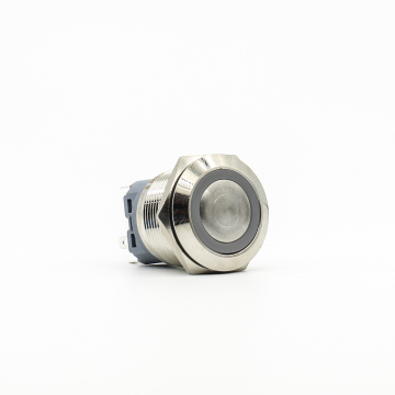 Butang tekan logam 22mm LED suis kalis air