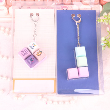 Custom Keycap Decompression Tester Keychain