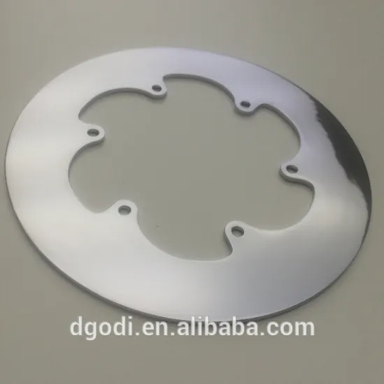 oem copper plated steel motorcycle rear brake disc