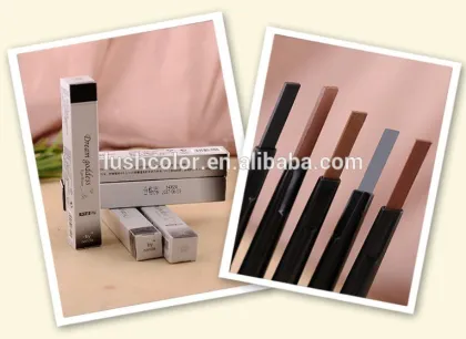 Hot sale permanent Makeup cosmetics free cut eyebrow pencil 5 colors