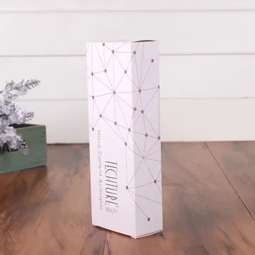 Custom White Card Coated Paper Lipstick Packaging Box