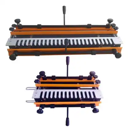 Dovetail Jig Porter Cable Machine with 12" or 24" Wooden Cabinet for Woodworking