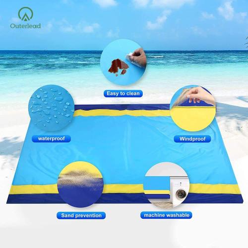 large picnic mat Large Sand Free Beach Mat Picnic Blanket Factory