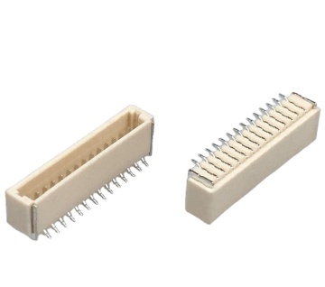 ZWG 1.0mm SH Connector 14P PCB Wire to Board Beige Temp Resistant Eco-Friendly