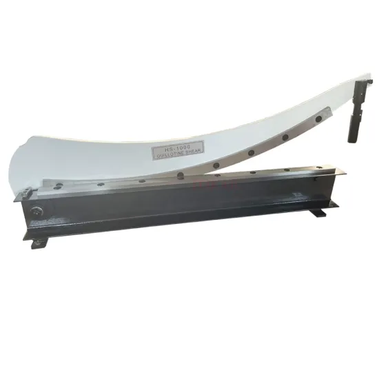HS-1000 Guillotine Machine for Sheet Metal Cutting