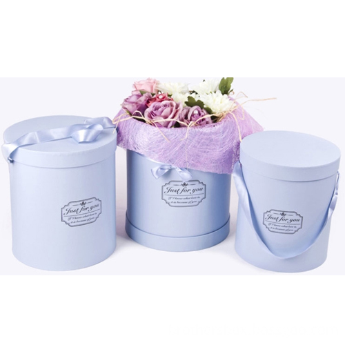 Paper Tube Round Flower Storage Box Printer