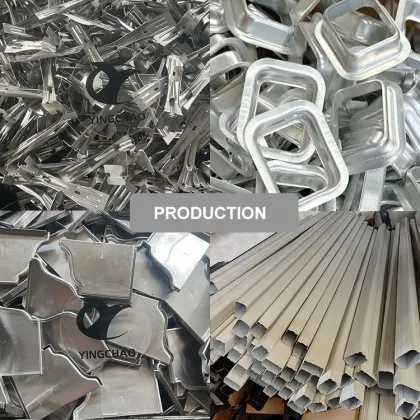 Aluminium K-Style Rain Gutter Accessories and Materials