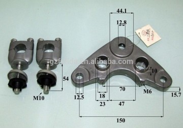 Motorcycle steering stem for South America Motorcycle AX100,Fork Tee,Fork Upper,Fork top bride,connect board