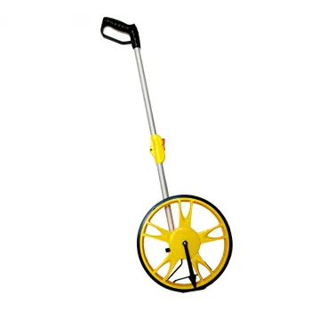 folded mechanical walking distance meter wheel