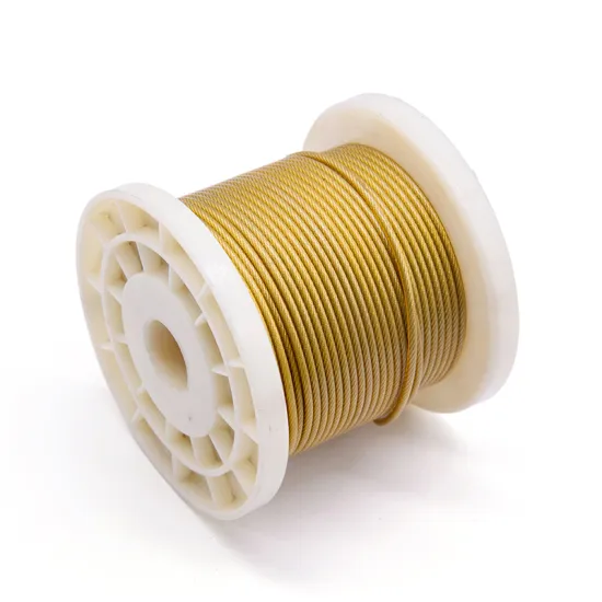High quality vinyl coated galvanized cable