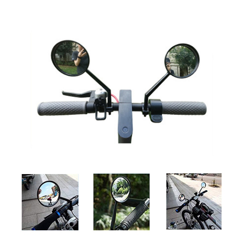 Bike Electric Scooter Rear View Mirror MTB Bicycle View Convex Mirror Retroreflector Modification Accessories For Millet