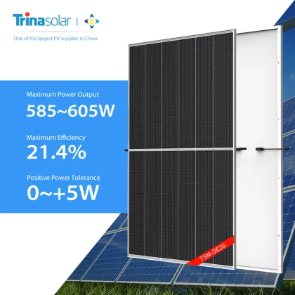 Trina Solar Panels: High Efficiency Photovoltaic Modules for Solar Energy Solutions (585W, 590W, 595W, 600W, 605W)