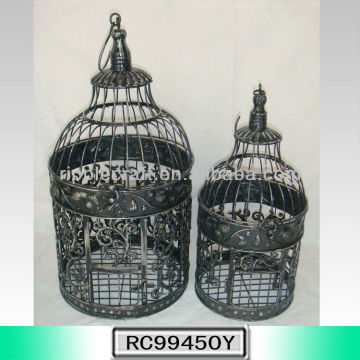 Metal Bird Cage with Black Color