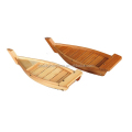 Βιοαποικοδομήσιμο βιοδιασπώμενο μπαμπού/ξύλινο σκάφος σούσι