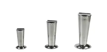 Stainless steel dressing canister