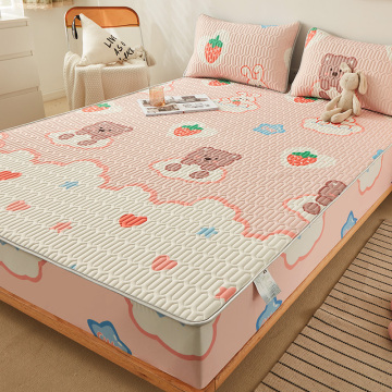 Hot selling latex bed mattress cover protector set
