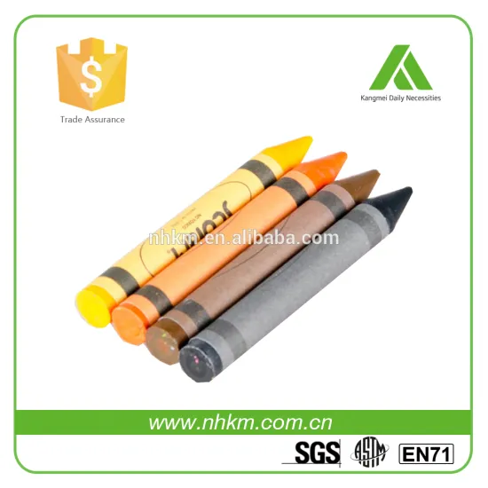 Promotional colorful crayon set for children supply