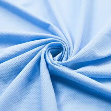 ผ้าตาข่ายโพลีเอสเตอร์สแปนเด็กซ์ DTY สำหรับชุดกีฬา