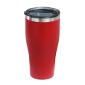 Kurvenform Edelstahl-Tumbler mit Deckel