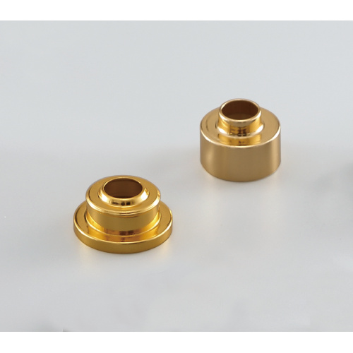 New design unique shape perfume gold aluminum collar