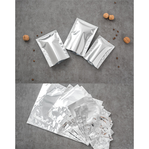  Aluminum Foil Bag For Food Packaging  aluminum foil bag with Black ziplock Manufactory