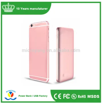 2016 High-end aluminum alloy Ultra-thin 20000mAh rohs power bank