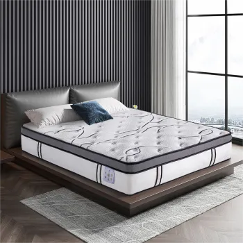 Wholesale King Size Latex Memory Foam Pocket Spring Mattress for Home Furniture