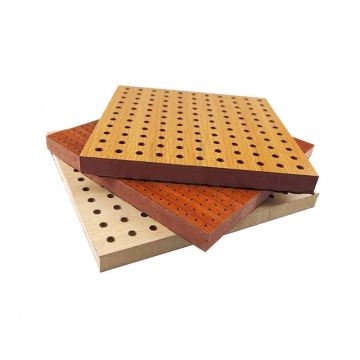 Modern MDF Acoustic Wall and Ceiling Perforated Panels