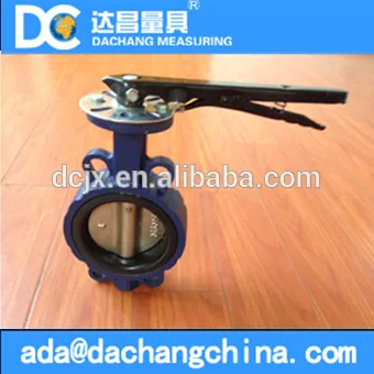 Cast iron butterfly valve
