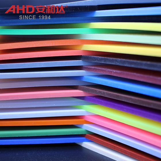Silicone rubber sheet colors