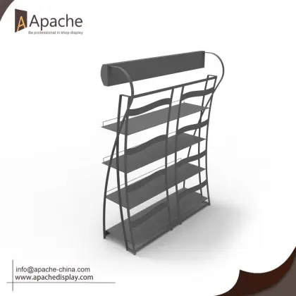 Elegant Oil Display Stand With Light Box