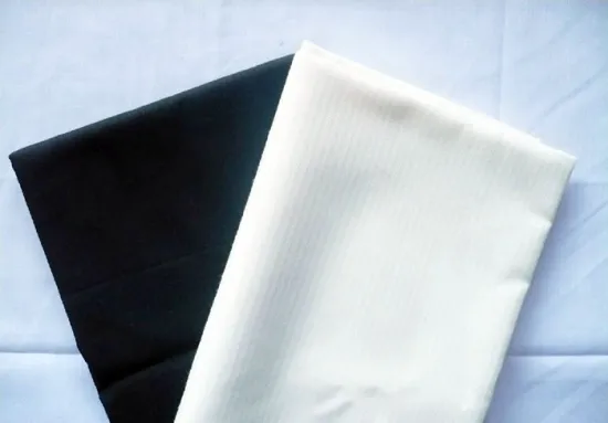 t/c 65/35 bleached white pocket fabric