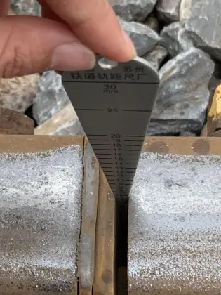 Stainless Rail Gap Gauge Ruler for Measurement Rail Gap