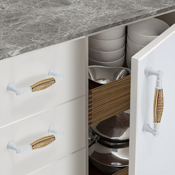 cabinet pulls for white cabinets