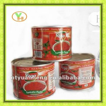 wholesale mexican food,70G-4500G China Hot Sell Canned tomato paste