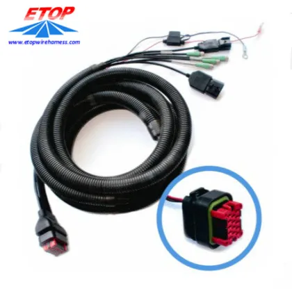 Molded Cable with Tyco Connector