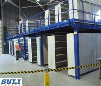 Warehouse Storage Steel Mezzanine Platform