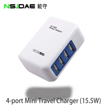 Wholesale 4-port USB charger 15W