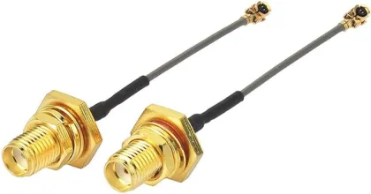 Waterproof SMA Female to IPEX Cable Assembly for Wireless Routers