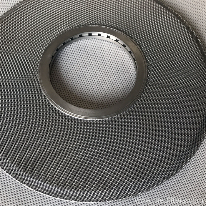 Edge Wrapped Wire Mesh Filter Disc Filtration