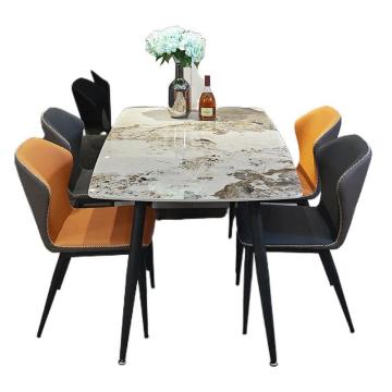 High-Quality Modern Nordic Luxury Marble Dining Table Sets on Hot Sale