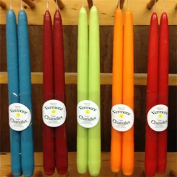 colorful beeswax Candles handmade 100% natural beeswax