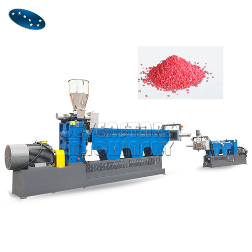 Abfall-HDPE-LDPE-Kunststoffrecycling- und Pelletierungsmaschine