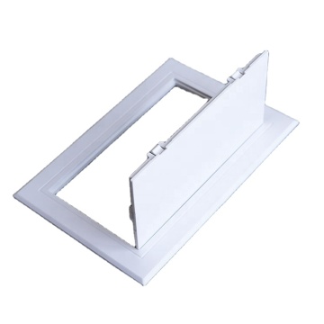 Fengze 1.2mm Galvanized Steel Frame 0.9mm Plastic KeyPush Catch Budget Lock Door for Air Dust Control