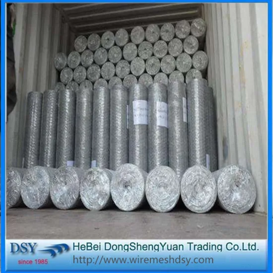 Good tensile strength hexagonal wire mesh netting