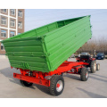 agriculture two wheel Compact tractor tipper trailer