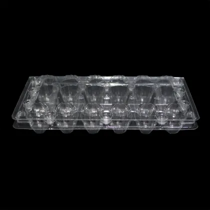 18 Pack PVC Quail Eggs Tray - 18 Holes Plastic Bilter Package