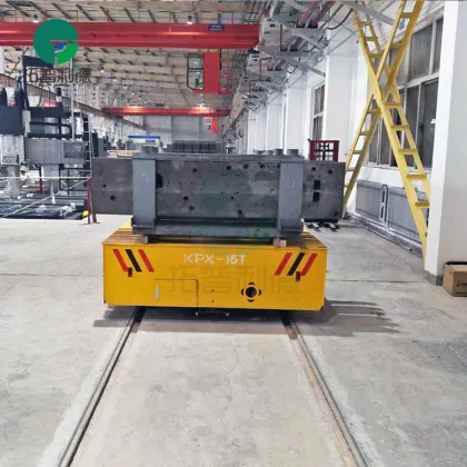 25t Battery Drive Mold Transfer Cart for Steel Box Beam Quarry Industry